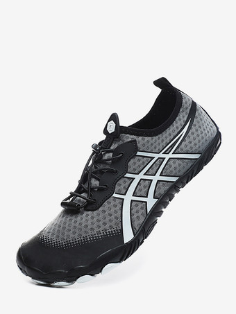 メンズ ビーチシューズ 幅広 つま先 ウォーターシューズ 軽量 速乾 夏 海辺 ウォーキングシューズ