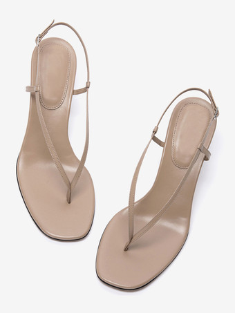 レディース フリップフロップサンダル トングハイヒールサンダルシューズ