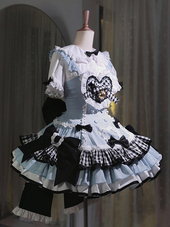 スイートロリータドレス ポリエステル ノースリーブ スイートロリータドレス