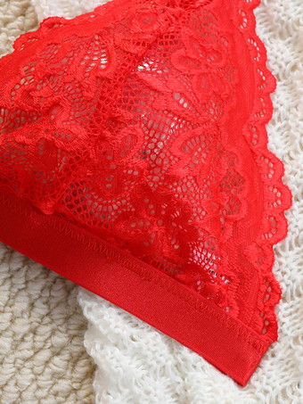 セクシーランジェリー 2ピース 花柄 透け感 ボタン ピンク ブラ ショーツ セット