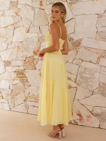 ruched bust tiered dress Strapless Ruched Bust Tiered Maxi Dress