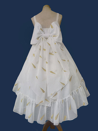 スイートロリータドレス ポリエステル ノースリーブ フリル ブラック ロリータドレス JSK