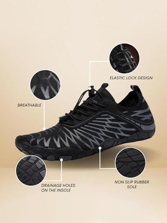 メンズ ウォーターシューズ 速乾 素足 水泳シューズ 通気性 アクアシューズ