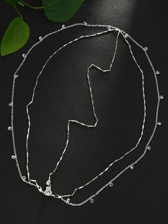 ウェディングヘッドピースアクセサリーラインストーンブライダルヘアアクセサリー