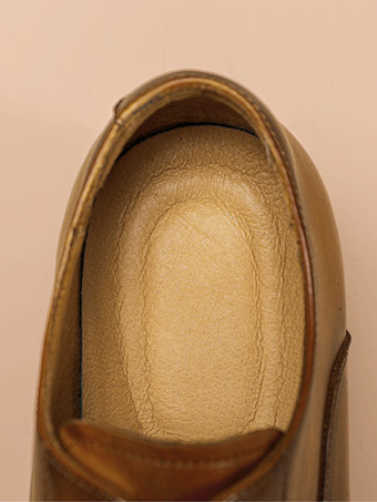 メンズドレスシューズ レザー ポインテッドトゥ レースアップ ローヒール ダービーシューズ