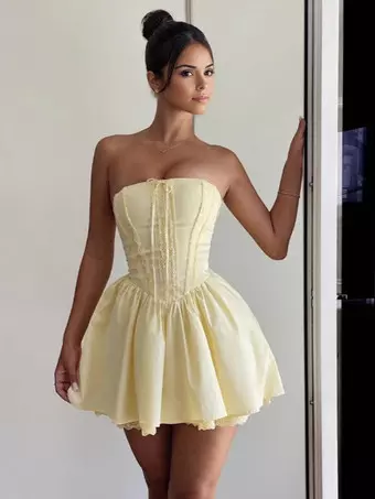 Minigonna In Tulle Fatta A Mano, Sottoveste Con Elastico In Vita - Italia - Foto 10