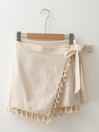 2025年夏 アプリコットタッセルミニスコート