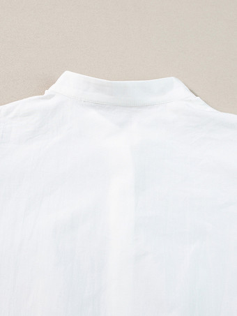 カラフルなトリムが付いた半袖マキシ丈ボヘミアンドレス 2025