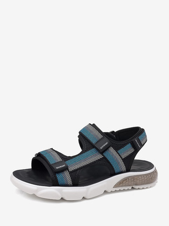 メンズサンダル メッシュ ビーチ オープンシューズ サマースポーツ エアクッションシューズ