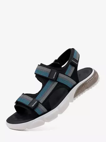 Sandalias de malla para hombre zapatos abiertos de playa zapatos deportivos  de verano con amortiguación de aire