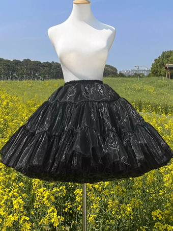 ロリータペチコート 骨なし ソフトガーゼペチコート コスプレ衣装 ガーゼサポート