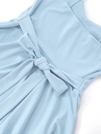 2025年夏向け無地ミニスリップドレス