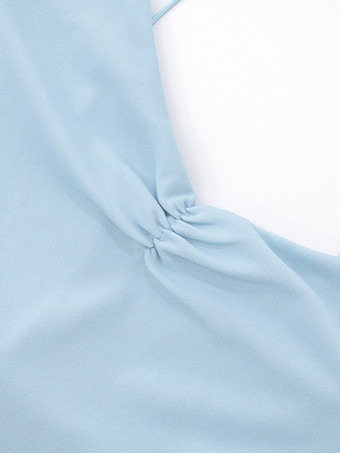 2025年夏向け無地ミニスリップドレス