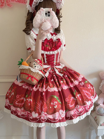 スイートロリータブラウス ロリータトップス ピンク 半袖 フリル リボン カラーブロック ロリータシャツ