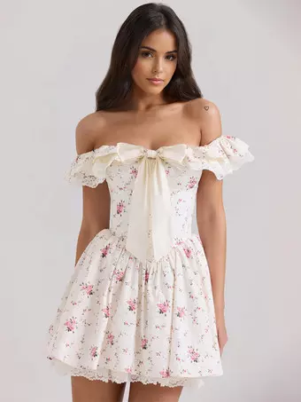 beth mini dress Beth Open Tie-Back Sequin Mini Dress