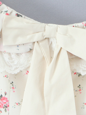 2025年夏にぴったりの、リボンディテールのオフショルダー花柄ミニドレス