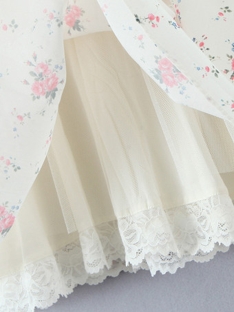 2025年夏にぴったりの、リボンディテールのオフショルダー花柄ミニドレス