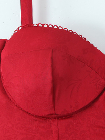 2025年夏向け、アシンメトリーヘムのジャカードミニパーティードレス