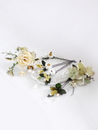 ヘッドピースウェディングアクセサリーレーヨンヘアアクセサリー花嫁用