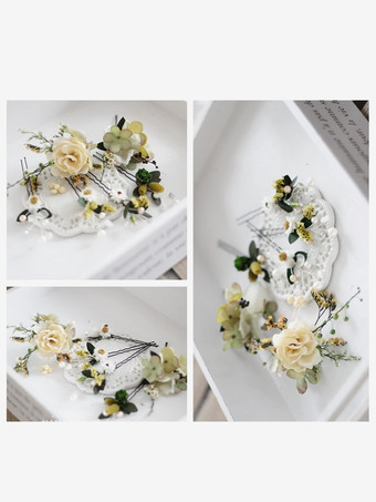 ヘッドピースウェディングアクセサリーレーヨンヘアアクセサリー花嫁用