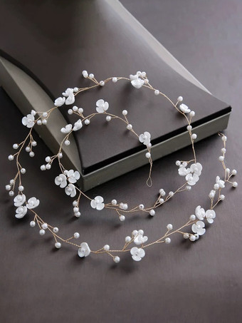 ウェディングヘッドピースアクセサリー メタルブライダルヘアアクセサリー