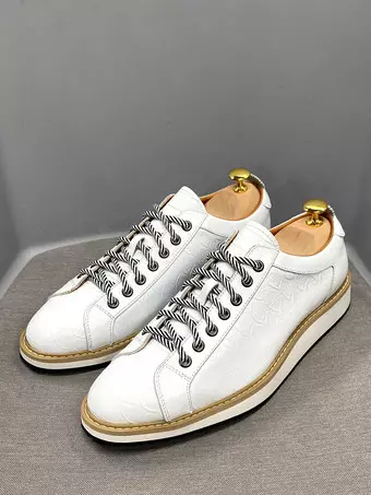 Mens Dress Shoes Crocodile Pattern Lace Up Handmade Genuine Leather Shoes - Milanoo.com Mens Dress Shoes Crocodile Pattern Lace Up Handmade Genuine Leather Shoes - Milanoo.com
