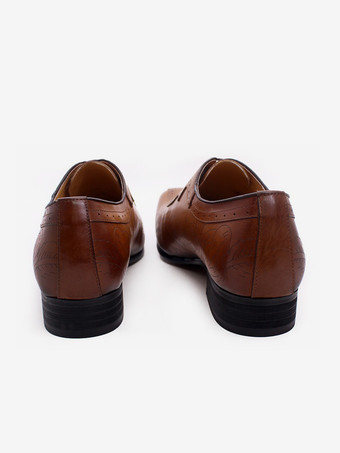メンズドレスシューズ レースアップ ブローグ 本革 オックスフォード