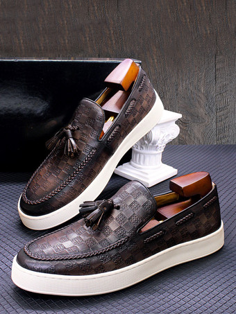 メンズ タッセルローファー 本革 フラットシューズ バンケット パーティー ドレスシューズ