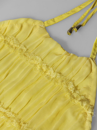 ビーチやカジュアルなイベントにぴったりのホルターネックのテクスチャードマキシドレス（2025年）