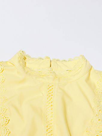 2025年夏向け、レースアイレットディテールのノースリーブロングドレス