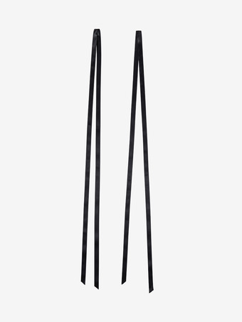 黒ゴシックロリータドレスJSK羽根レースアップスワンジャンパーヘッドウェアチョーカーセットロリータドレス