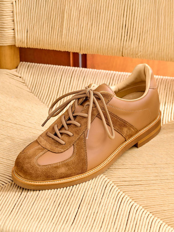 ユニセックス スエード ロートップ スケートスニーカー