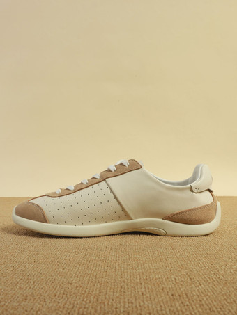 ユニセックス カジュアルスニーカー 通気性 レースアップ ドイツ軍トレーナー