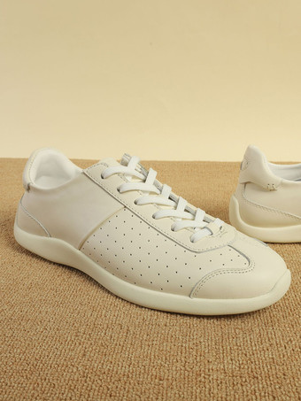 ユニセックス カジュアルスニーカー 通気性 レースアップ ドイツ軍トレーナー