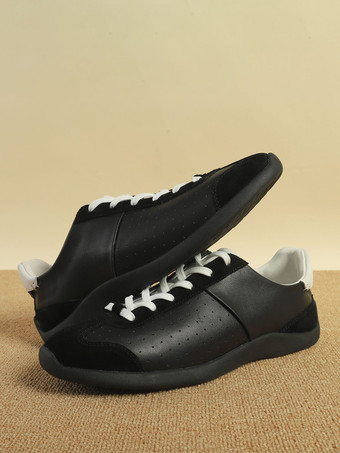 ユニセックス カジュアルスニーカー 通気性 レースアップ ドイツ軍トレーナー