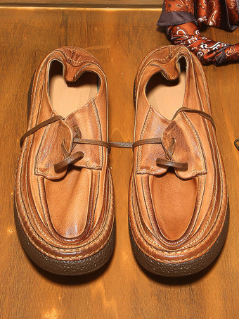 メンズ ダービー レトロ ビジネス ブリティッシュ ラウンドトゥ レースアップ フォーマルドレス 本革シューズ