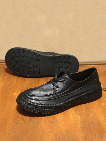 メンズ ダービー レトロ ビジネス ブリティッシュ ラウンドトゥ レースアップ フォーマルドレス 本革シューズ