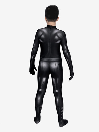 子供用全身タイツ ブラック ライクラ スパンデックス ボーイズ 2023s
