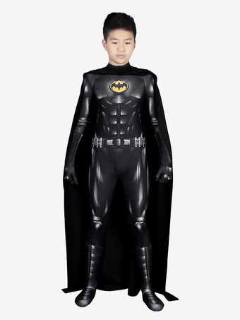 子供用全身タイツ ブラック ライクラ スパンデックス ボーイズ 2023s