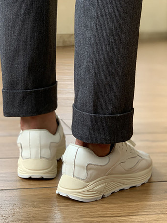 メンズ カジュアルスニーカー 滑り止め フラット 通気性 メッシュシューズ