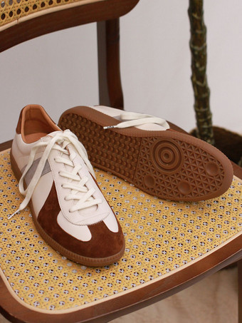 メンズ カジュアルスニーカー GAT 軽量で快適なスケートボードシューズ ドイツ軍トレーナー