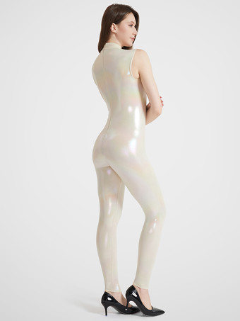 レディース全身タイツ ボディスーツ タイトフィット ヨガウェア 大人用 伸縮性レオタード ファンタジー映画キャットスーツ スパンデックス ユニタード