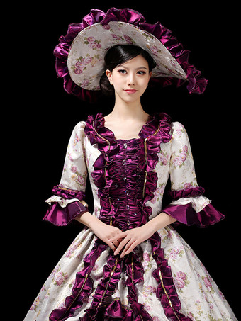 女性用ヨーロッパ王室宮廷ガウンヴィンテージビクトリア朝舞踏会ドレスエレガントなプリンセス写真撮影衣装とステージショーパフォーマンスドレス