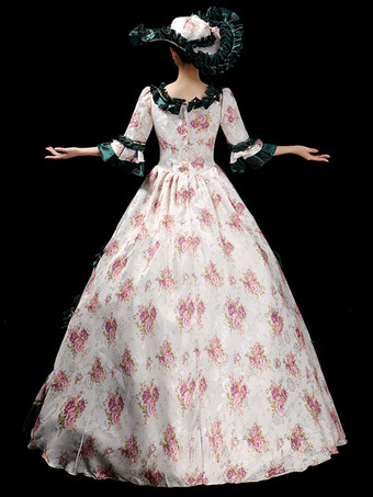 女性用ヨーロッパ王室宮廷ガウンヴィンテージビクトリア朝舞踏会ドレスエレガントなプリンセス写真撮影衣装とステージショーパフォーマンスドレス