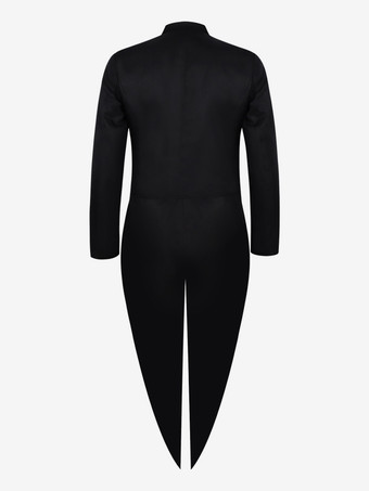 男性用ゴシックビクトリアン燕尾服 中世スチームパンク風フォーマルコート エレガントなタキシードジャケット