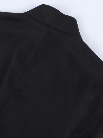 男性用ゴシックビクトリアン燕尾服 中世スチームパンク風フォーマルコート エレガントなタキシードジャケット