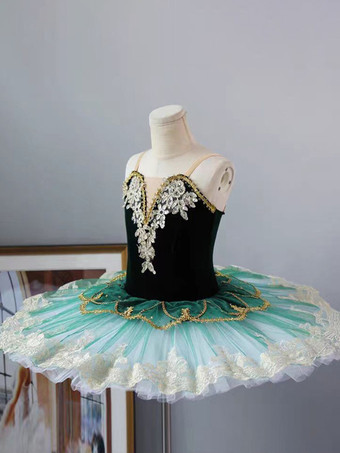 女の子用バレエチュチュドレス ふわふわチュール プリンセスダンススカート 白鳥の湖コスチューム リサイタルパフォーマンスやバレエクラス用