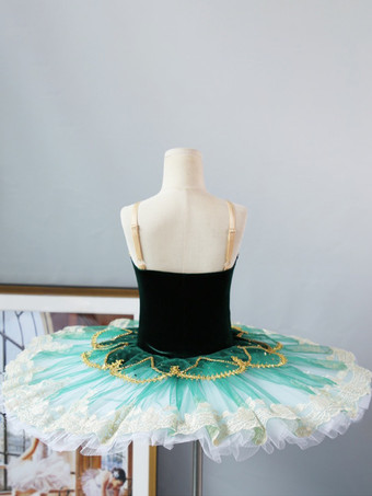 女の子用バレエチュチュドレス ふわふわチュール プリンセスダンススカート 白鳥の湖コスチューム リサイタルパフォーマンスやバレエクラス用