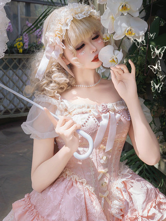 スイートロリータケーキパフドレス、可愛いミニスカート、チュールレイヤード、キュートなプリンセスパーティードレス