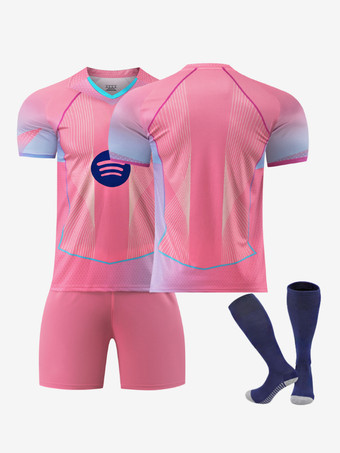 RosaSet di 3 maglie personalizzate in edizione speciale del Football Club 25/26